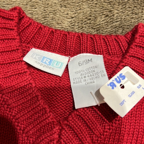Kids R Us Infant Sweater Vest Size 6/9M NWT - Picture 4 of 7